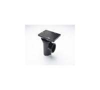 Brett Martin Single Socket Roddable Gully with Rectangular Grid Single Socket Roddable Gully with Rectangular Grid