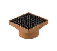 Brett Martin Square Hopper (160mm x 160mm) Solvent Socket Square Hopper 110mm Solvent Socket