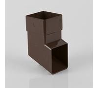 Brett Martin Squarestyle Downpipe 112.5 Degree Shoe BR516BR BROWN