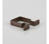 Brett Martin Squarestyle Downpipe Bracket Clip Fixing BR507BR Brown