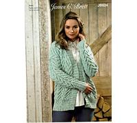 Brett Pattern Aran Cardigan JB624
