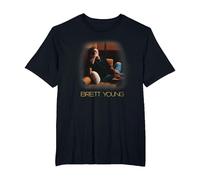 Brett Young - Across The Sheets T-Shirt, Men's Big and Tall, Black, 3X Tall