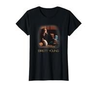 Brett Young - Across The Sheets T-Shirt, Women, Black, Small