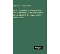 Breve guida pel forastiero nella visita delle sale formanti il Gabinetto di belle arti che ad utilitÃ de' giovani artisti eresse in Pavia