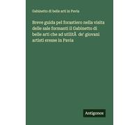 Breve guida pel forastiero nella visita delle sale formanti il Gabinetto di belle arti che ad utilitÃ de' giovani artisti eresse in Pavia