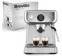 BREVILE VCF125 Mini Barista Coffee Machine - Stainless Steel