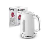 Breville 1.7L Bold 3kW Electric Kettle VKT257 - White & Silver Chrome Chrome