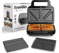 Breville 3 In 1 Sandwich, Waffle And Panini Maker, Vst098