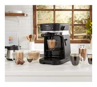 Breville All-in-One Coffee House, Espresso, Filter and Pods Coffee Machine with Milk Frother, Dolce Gusto Compatible [VCF117]