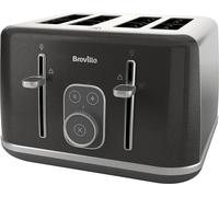 Breville Aurora VTR020 4 Slice Toaster - Shimmer Grey, Shimmer Grey