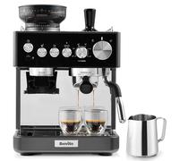 Breville Barista Sense Espresso Machine | Bean to Cup Coffee Maker with Integrated Coffee Grinder & Milk Frother | TempSense Steam Wand | 15 Bar Italian Pump | Black [VCF187]