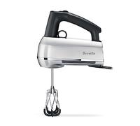 Breville BHM800SIL Handy Mix Scraper Hand Mixer, Silver, 18/8 Stainless Steel