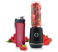 Breville Blend Active Personal Blender & Smoothie Maker | 350W | 1 Portable Blend Active Bottle (600ml) | Leak Proof Lid | Black & Gold [VBL251]