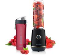 Breville Blend Active Personal Blender & Smoothie Maker | 350W | 1 Portable Blend Active Bottle (600ml) | Leak Proof Lid | Black & Gold [VBL251]