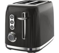 Breville Bold 2 Slice Toaster with High-Lift & Wide Slots | Black & Silver Chrome [VTR001]