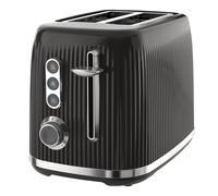 Breville Bold 2 Slice Toaster with High-Lift & Wide Slots | Black & Silver Chrome [VTR001]