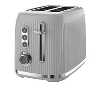 Breville Bold 2 Slice Toaster with High-Lift & Wide Slots | Grey & Silver Chrome [VTR002]