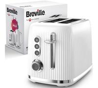 Breville Bold Variable 2-Slice Toaster White & Silver Chrome - VTR037