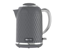 Breville Curve Electric Kettle | 1.7 Litre | 3KW Fast Boil | Grey & Chrome [VKT227]