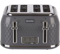 Breville Curve VTR013 4 Slice Toaster - Grey, Grey