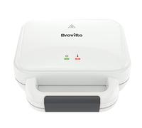 Breville Deep Fill Toastie Maker | 2 Slice Sandwich Toaster | Non-Stick Plates | Cooks a Toastie in 5 Minutes | White [VST091]