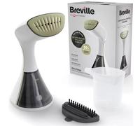 Breville EliteTEMP Handheld Garment Steamer | Horizontal & Vertical Clothes Steamer for Home & Travel | 1500W | Fast Heat Up | White & Gold