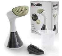 Breville EliteTEMP Handheld Garment Steamer | Horizontal & Vertical Clothes Steamer for Home & Travel | 1500W | Fast Heat Up | White & Gold