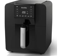 Breville Halo Digital Large Air Fryer Oven 5.5L Fry Bake Roast Grill 1.7W VDF126