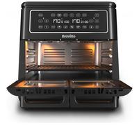 BREVILLE Halo Flexi VDF130 Air Fryer - Black, Black