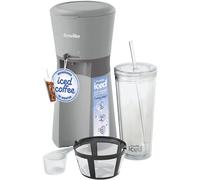 Breville Iced Coffee Maker | Plus Coffee Cup with Straw | Ready in Under 4 Minutes | Grey [VCF155]