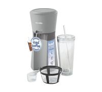 Breville Iced Coffee Maker | Single Serve Iced Coffee Machine Plus Coffee Cup with Straw | Ready in Under 4 Minutes | Grey [VCF155]