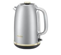 Breville Mostra VKT139 1.7L Jug Kettle 3000W Silver and Gold - Silver - Stainless Steel - 1