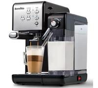 BREVILLE One-Touch VCF107 Coffee Machine - Black & Chrome, Black