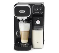 Breville Prima Latte Luxe One Touch Espresso Maker| Espresso, Latte Cappuccino Coffee Maker | 19 Bar Italian Pump | Automatic Milk Frother | ESE Coff