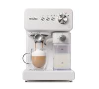 BREVILLE Prima Latte VCF190 Coffee Machine - White, White