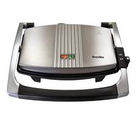 Breville Sandwich/Panini Press & Toastie Maker 3-Slice Non-stick-coated aluminium plate Stainless Steels