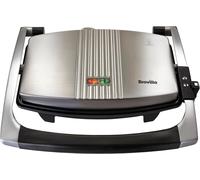 Breville Sandwich/Panini Press & Toastie Maker | 3-Slice | Stainless Steel