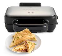 Breville Stuff 'n' Press Deep Fill Toastie Maker | 2 Slice Sandwich Toaster | High Hinge for Extra Fillings | Dishwasher Safe, Non Stick Plates | VST
