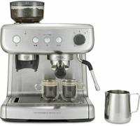 Breville Barista Max Espresso Machine | Latte & Cappuccino Coffee Maker with Integrated Bean Grinder & Steam Wand | 2.8 L Water Tank | 15 Bar Ita