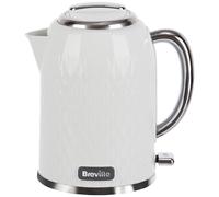 BREVILLE Curve VKT117 Jug Kettle, Chrome White