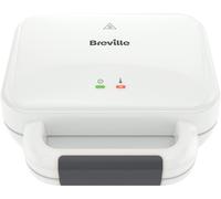 Breville VST091 Deep Fill 2 Slice Sandwich Toaster Maker | Non-Stick White