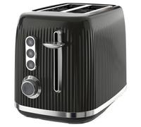 Breville Bold Black 2-Slice Toaster with High-Lift and Wide Slots | Black and Silver Chrome
