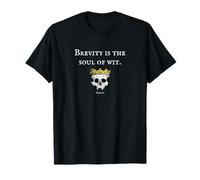 Brevity is The Soul of Wit Hamlet Shakespeare Quote T-Shirt