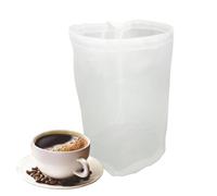 Brew Bags Fine Mesh Nylon Straining Bag Beer Mesh Filter Extra Large Wine Brew Bags Food Strainer Filter Bags Reusable Nut Bag Strainer Washable Strainer Bag for Juice, Wine, Brewing