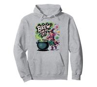Brew Can Do It Funny Pun Halloween Witch Costume Outfit Pullover Hoodie