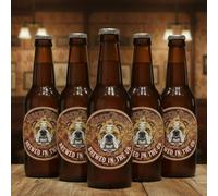 Brew Dog British Bulldog Beer Label - Premium UK Home Brew Design, Vintage (48)