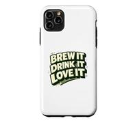 Brew It Drink It Love It Kombucha SCOBY Brewer Gift Case for iPhone 11 Pro Max