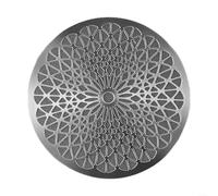 Brew Like a Pro with the Kaleidoscope Stainless Steel Coffee Flour Extraction Network Tool (58mm)