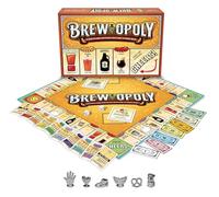 Brew-Opoly Property Trading Board Game - A Game For Adults - Strategy Fun For 2 to 6 Players - 18+ - A Crafty Game For People Who Love To Drink Beer