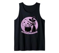 Brew Potions Not Drama Witch Cauldron Witchcraft Woman Tank Top